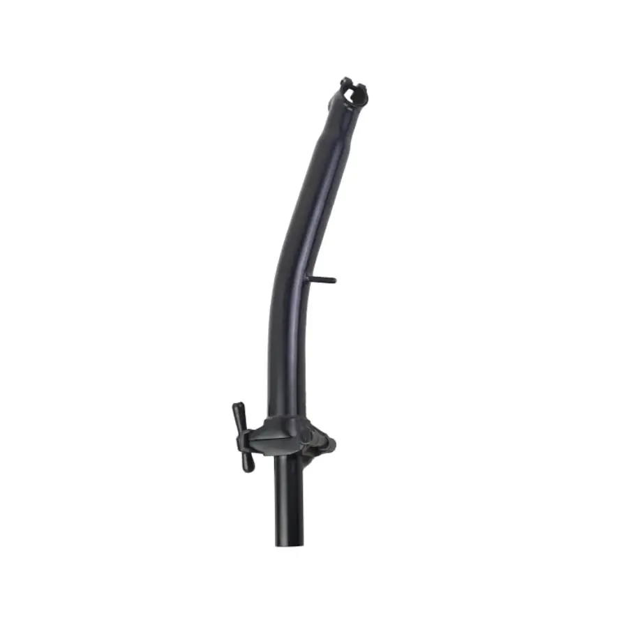 S black Титановый наконечник руля Brompton Super Ligth 460 г SEMA 25,4 мм зажим M/S Тип высокопрочный стержень руля велосипеда золото/черный/на заказ - Цвет: S black