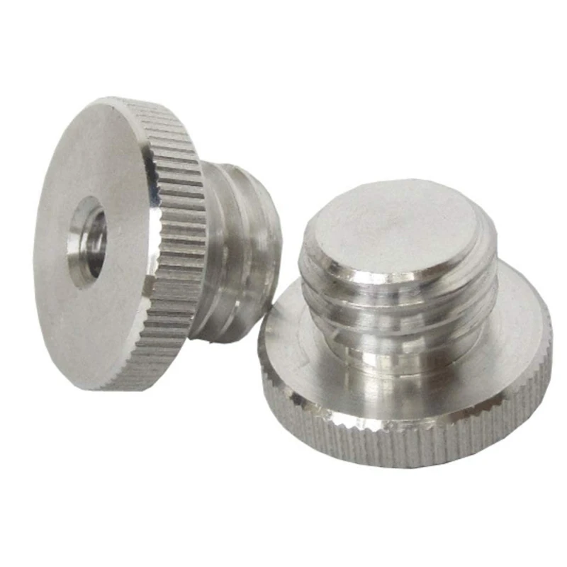 

2 Pcs Aluminum Alloy 1/4 to 5/8 Screw Tripod Adapter for Tripod Laser-Level