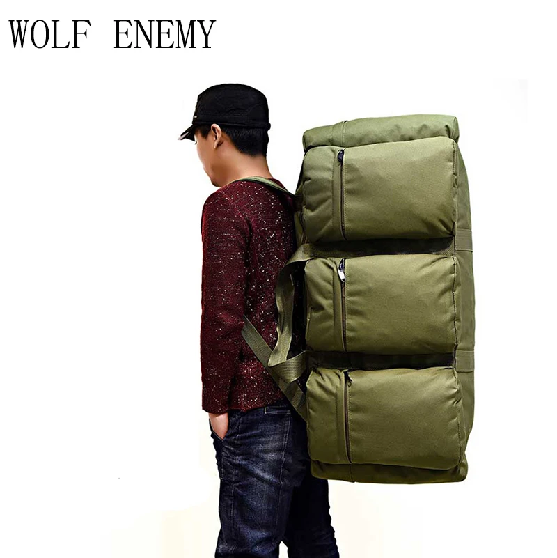 90L вместительный рюкзак для походов на открытом воздухе военный тактический