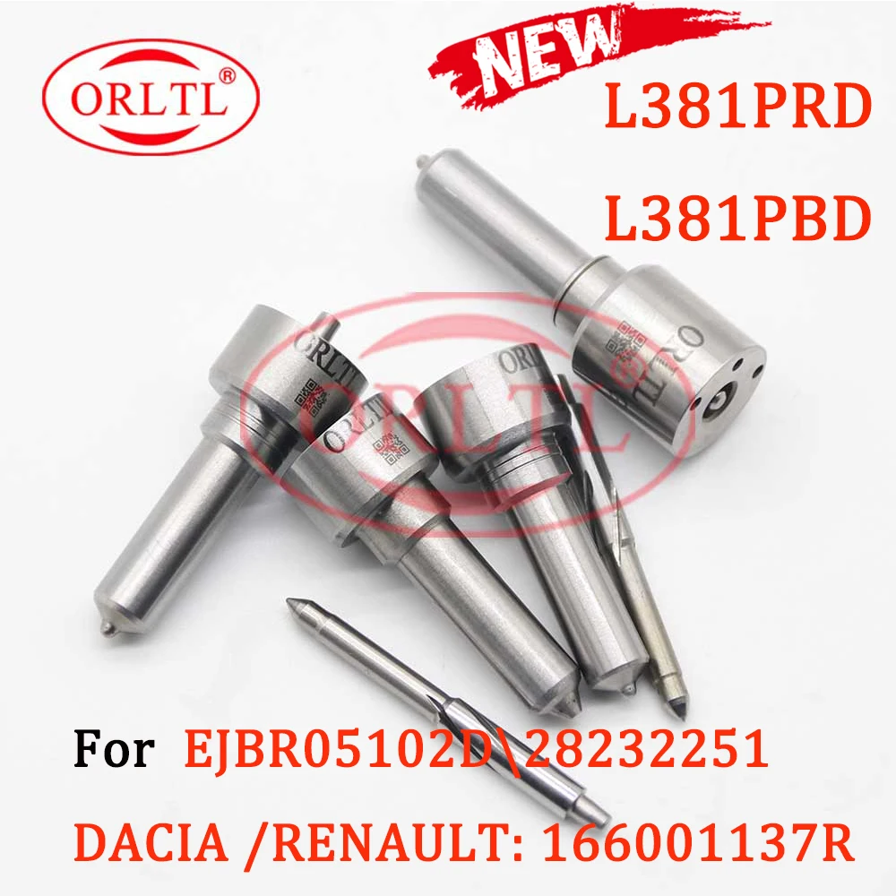 

4 pieces/lot Fuel Spray Injector Nozzle L381PRD L381PBD Renault Engine Nozzle L381 PBD For DACIA LOGAN 28232251 EJBR05102D