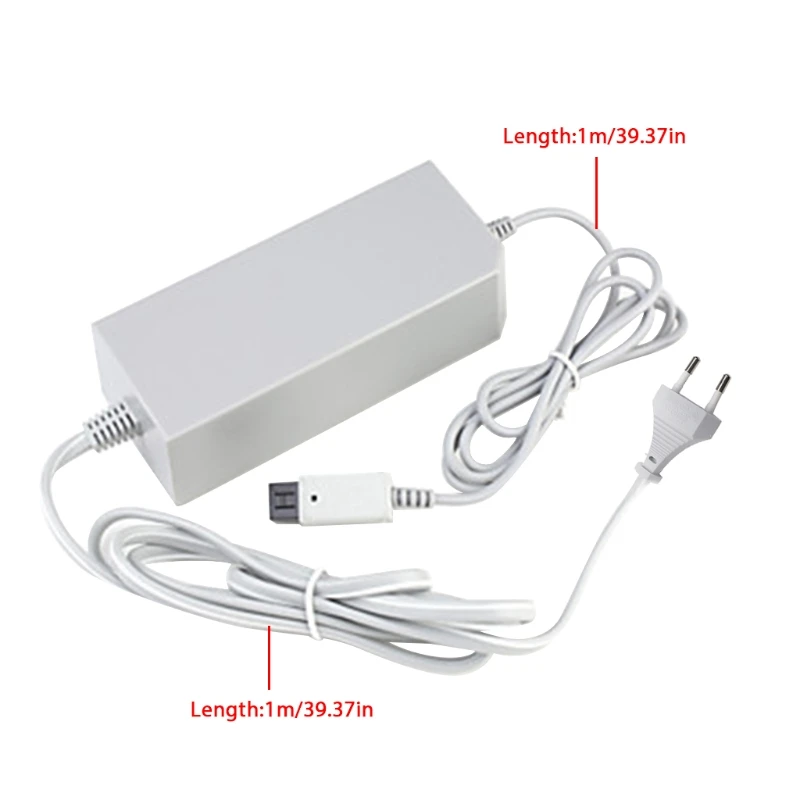 

2022 New EU/US Plug Replacement Wall AC Power Adapter Supply Cord Cable For Wii Console