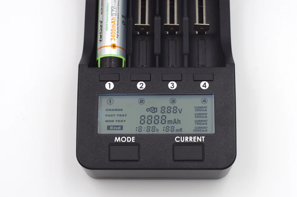 VariCore V20i V10 U4 V40LCD, Зарядка 18650 26650 16340 литиевая батарея AA/AAA NiMH батарейка и другое зарядное устройство 18650