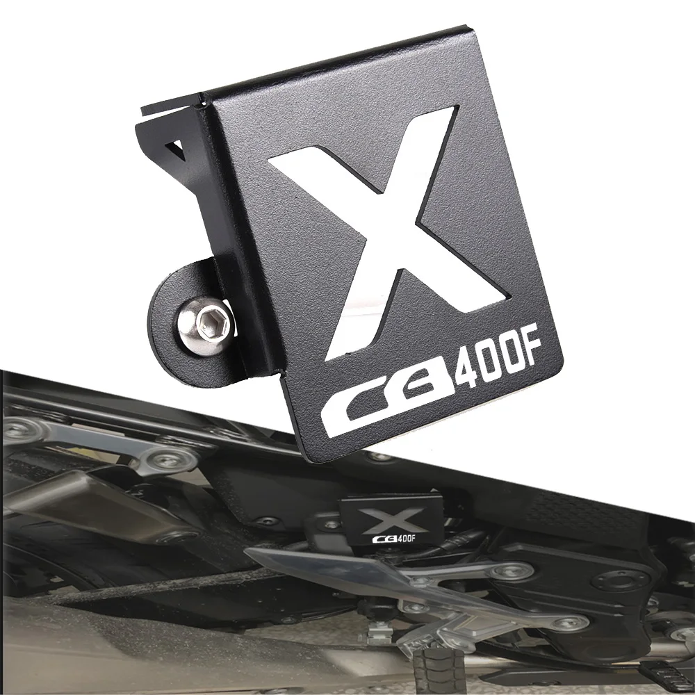 

FOR Honda CB400X CB400F CB 400 CB400 X F Motorcycle CNC Rear Brake Fluid Reservoir Cover Protective Gurad CB500X CBR500R CB500F