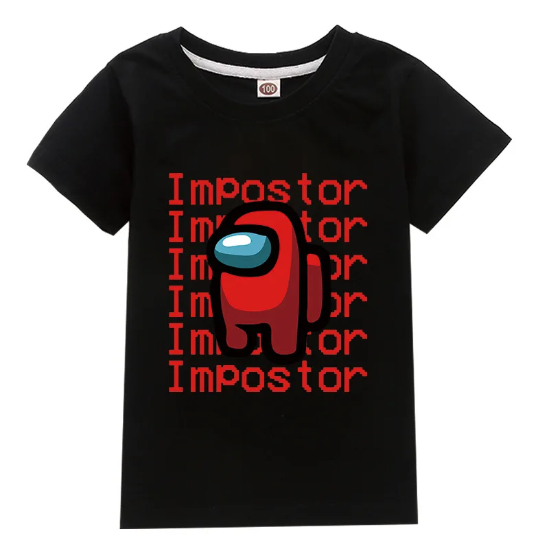 

Fashion Summer game Among Us Cartoon amongus T Shirt Men Women Tees Short Sleeve Casual T Shirt Print New Fashion boys kids Tops