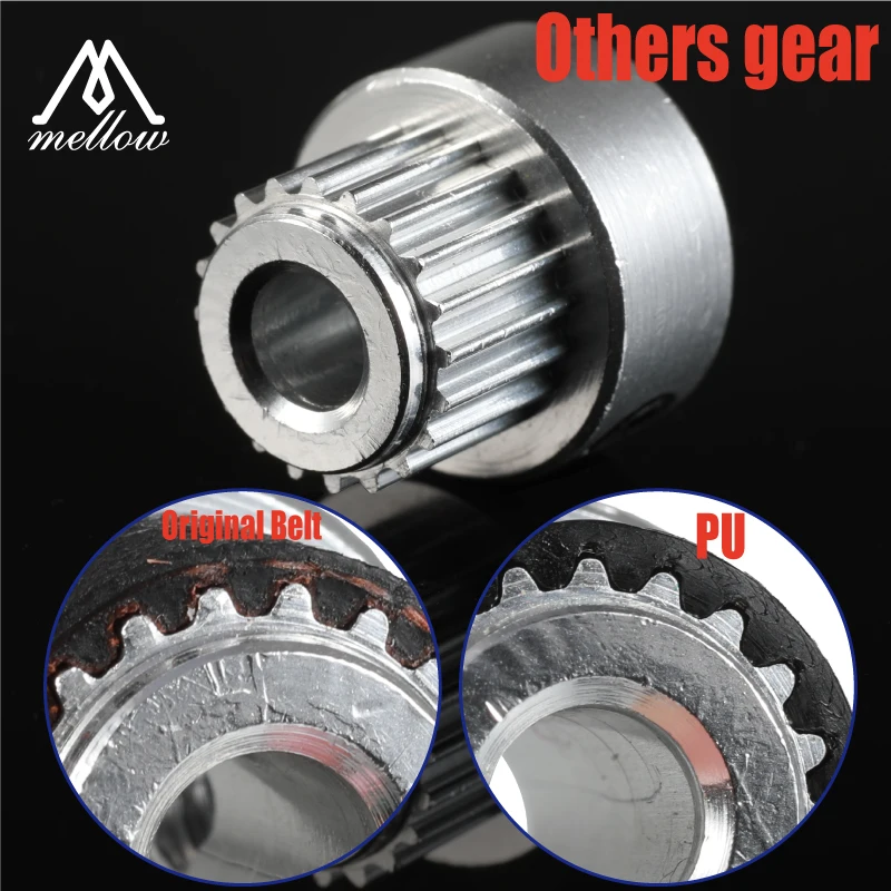 1pcs 16/20-GT2-6 2gt Timing Pulley 16teeth/20teeth(16/20 teeth) Bore 5mm for 3D printer GT2 belt Width 6mm CNC Synchronous wheel |