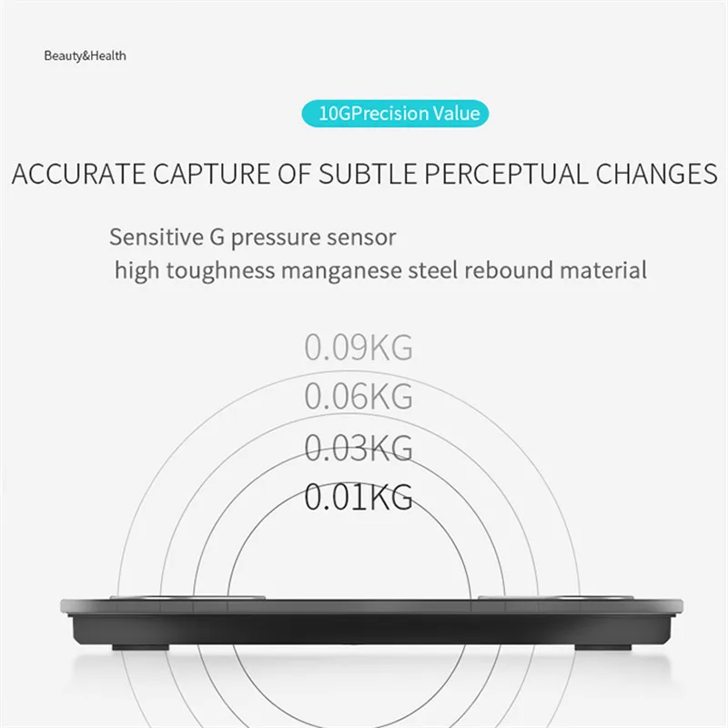 Новинка! Весы с Bluetooth, напольные весы, весы для жировых отложений, светильник с зарядкой энергии, умный электронный светодиодный цифровой весы для ванной комнаты