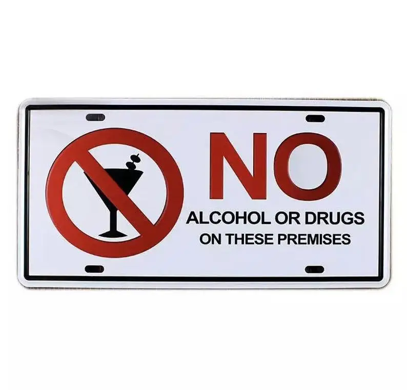 Металлические жестяные номерные знаки • винтажный металлический жестяной знак