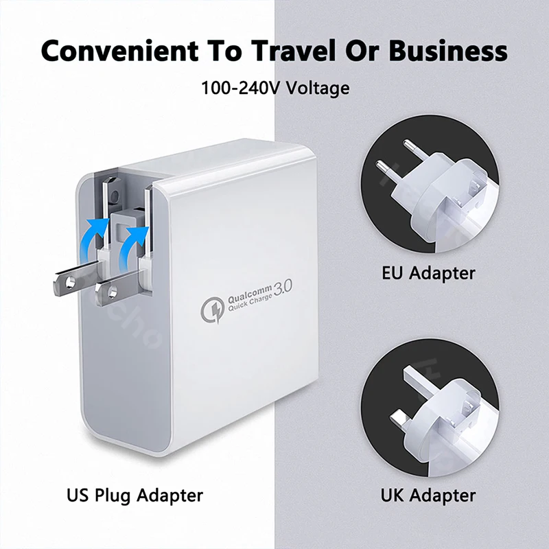 Зарядное устройство USB Type-C PD для iPhone 11 iPad Pro QC 3 0 48 Вт Мобильные телефоны и