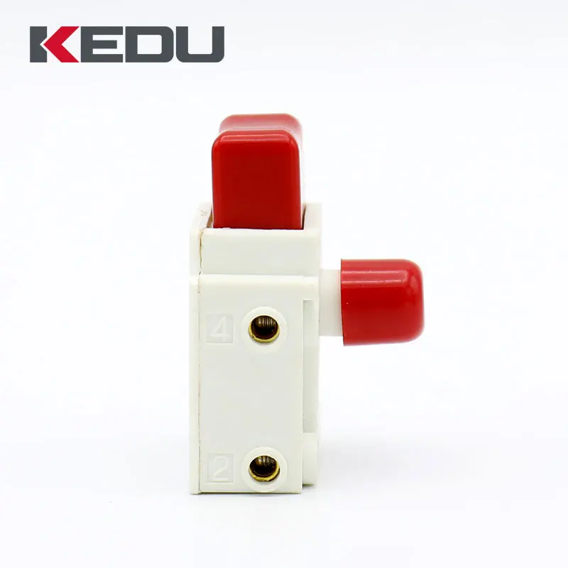 2Pcs KEDU HY37 HY37B 125/ 250V 17/12A Lock OFF Button Dustproof Trigger Switch for Hand-Held Electric Tools Mower Garden | Обустройство