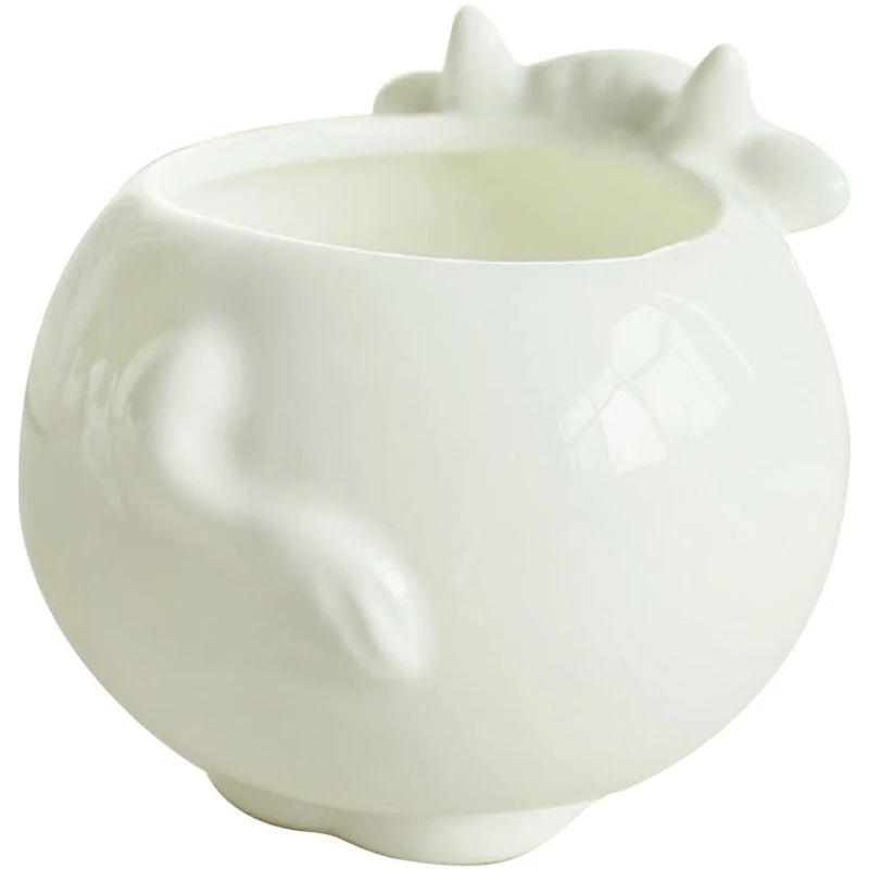 Милые животные коровы формы мультфильм керамические сочные кактус ваза