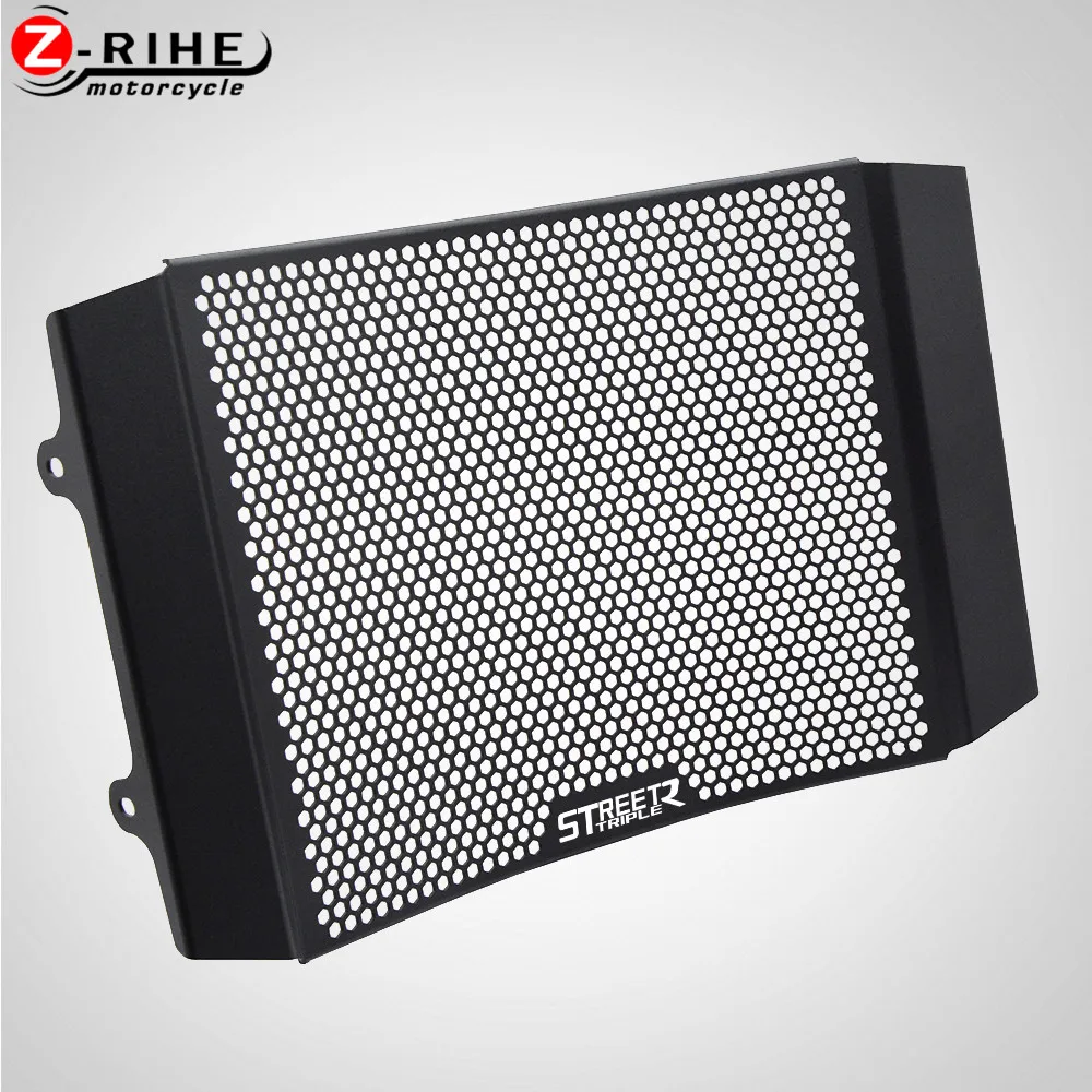 

Motorcycle Accessories Radiator Side Protective Cover Grill Guard Grille For Triumph Street Triple R Guard 2009 2010-2011 2012