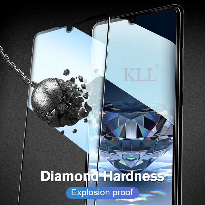 

1-3 PCS Full Cover Tempered Glass for OPPO Reno 2 A5 A9 2020 A91 A92S A12S A52 A5S Screen Protector on OPPO Reno 5 6 Glass