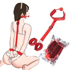 Секс-шоп удерживающие Фетиш наручники лодыжки манжеты взрослых Эротические Секс-игрушки для женщин пары секс-продукты