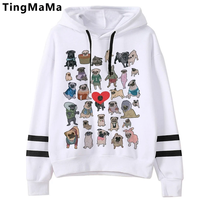 

Pug Dog Pugs hoodies male graphic Oversized male hoddies hoody plus size anime