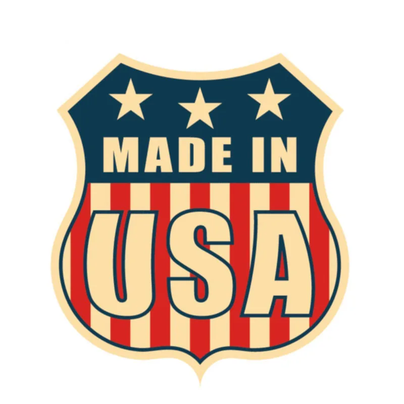 

14cmCreative Made In USA Decal Flag Car Sticker Car Accessories