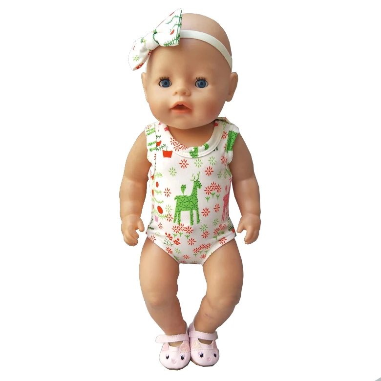 Для 43 см для ухода за ребенком мам Baby Doll милые плюшевые игрушки животных