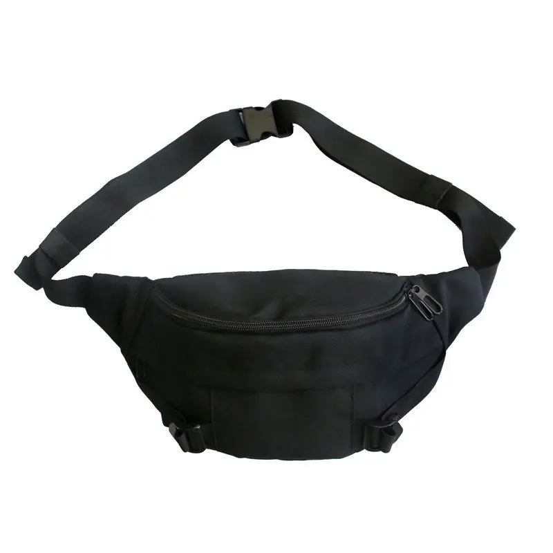 

Casual Waist Bags 2021 Fashion Men Chest Bag Oxford Solid Color Unisex Belt Pack Crossbody Bag Male Fanny Pack Hip Waist Packs