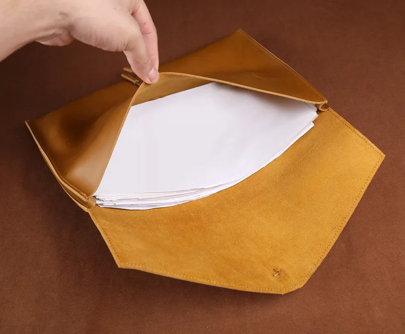 Men Bag Messenger Handbag Genuine Leather Women Brown Crazy Horse Business Briefcase For Man Document Holder A4 Hand 0021 | Багаж и сумки