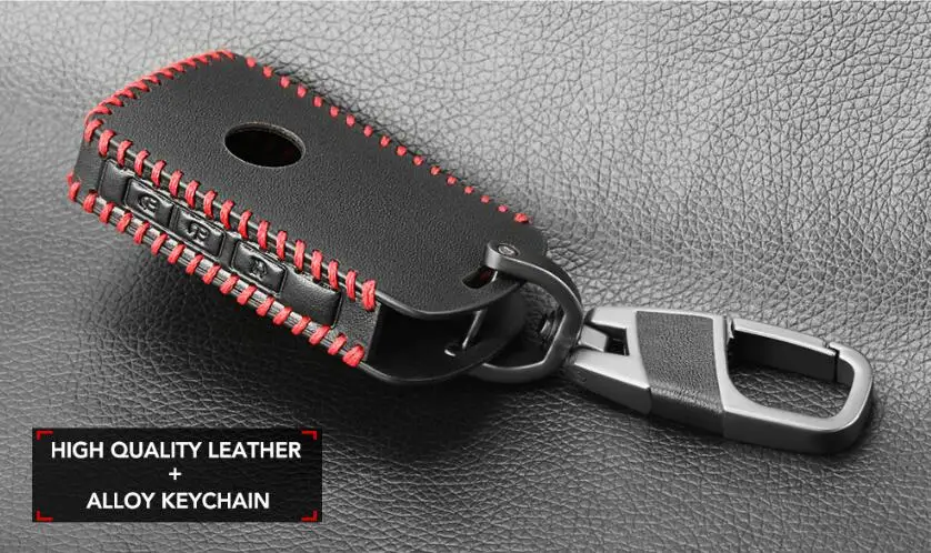 Кожаный чехол для автомобильного ключа дистанционного управления Mazda 3 2019 2020 Alexa