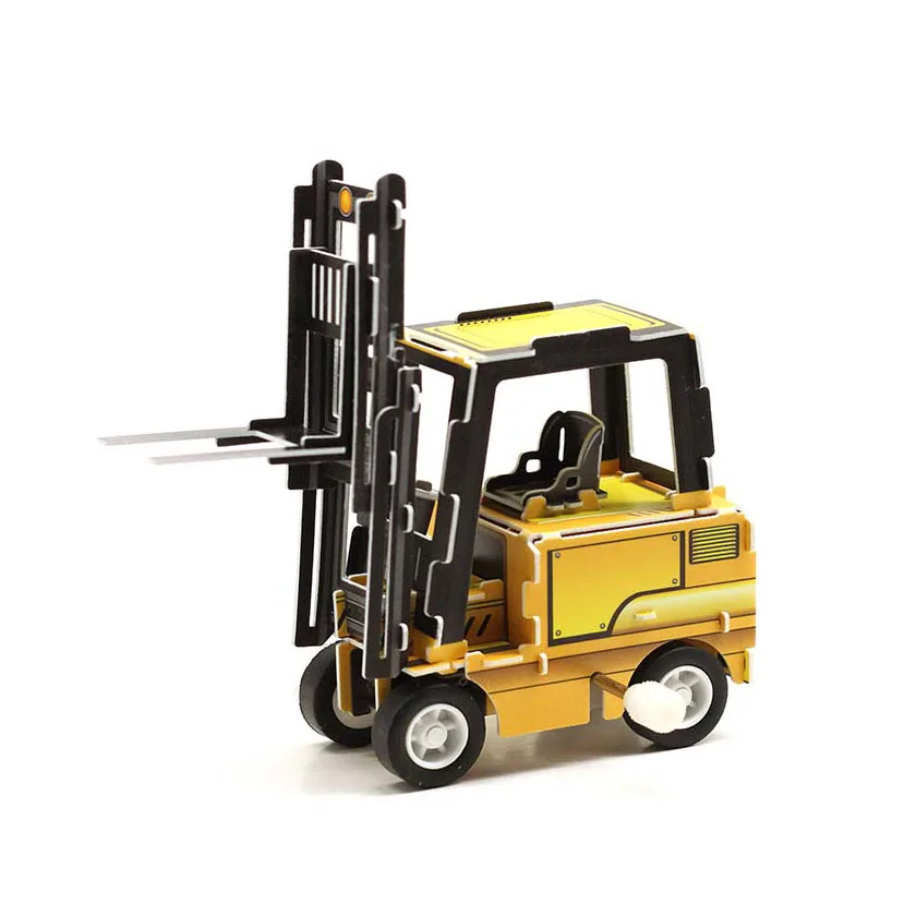 

Engineering truck series 3D Puzzles Excavator Engineering Car Truck Gifts Model Kits DIY Kid Toy