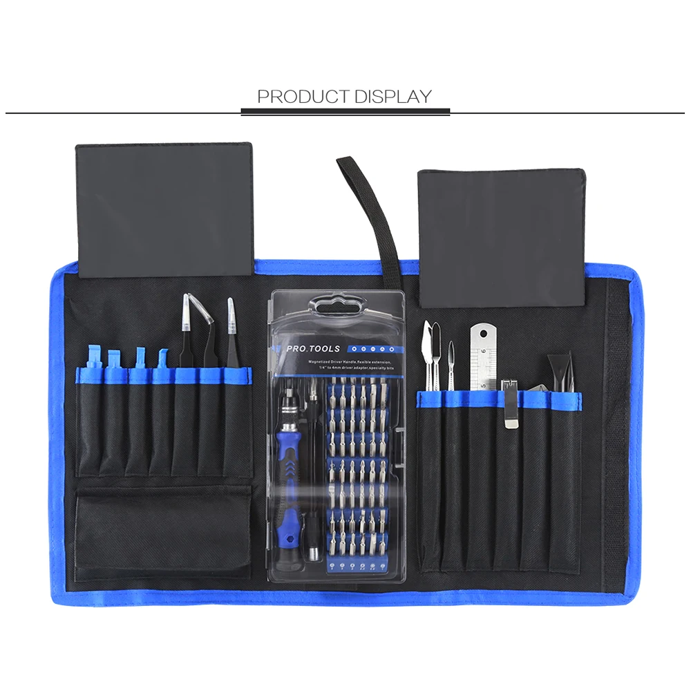 Лучшая Многофункциональная Прецизионная отвертка набор 80 в 1 универсальный