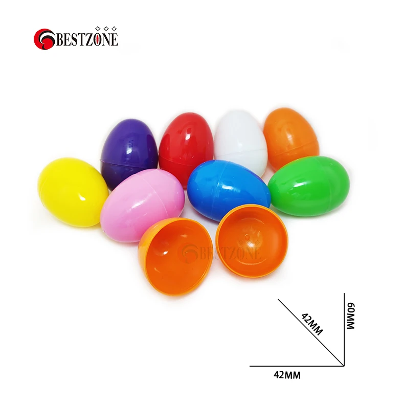 

Разноцветные наполняемые пасхальные яйца, 42*60 мм, 20 шт.