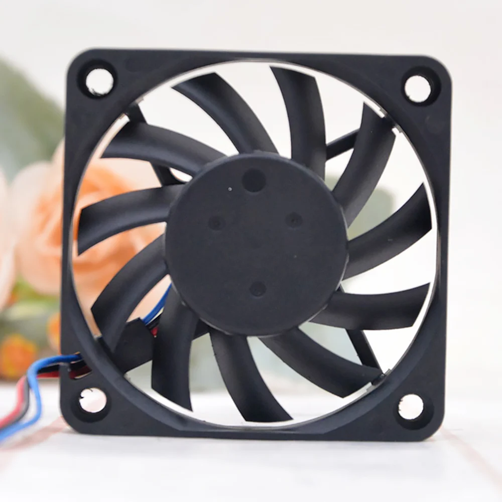 

2-pin or 3 -pin for delta EFB0612HA 6010 DC 12V 0.18A 6CM 60mm computer pc case cpu server inverter cooling fans axial blower