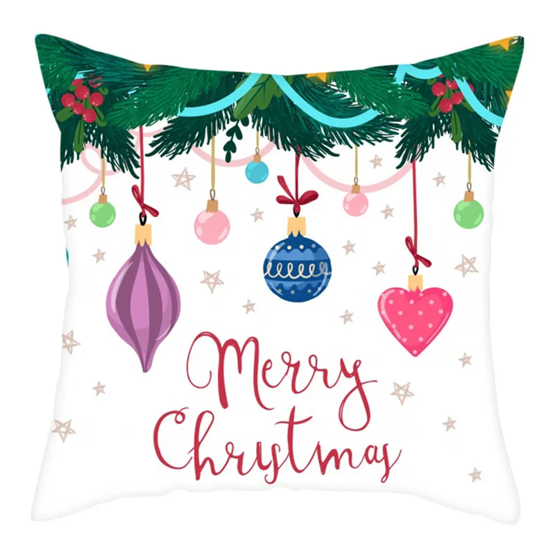 Рождественский подарок Fuwatacchi чехол для подушки новогодние носки декоративная