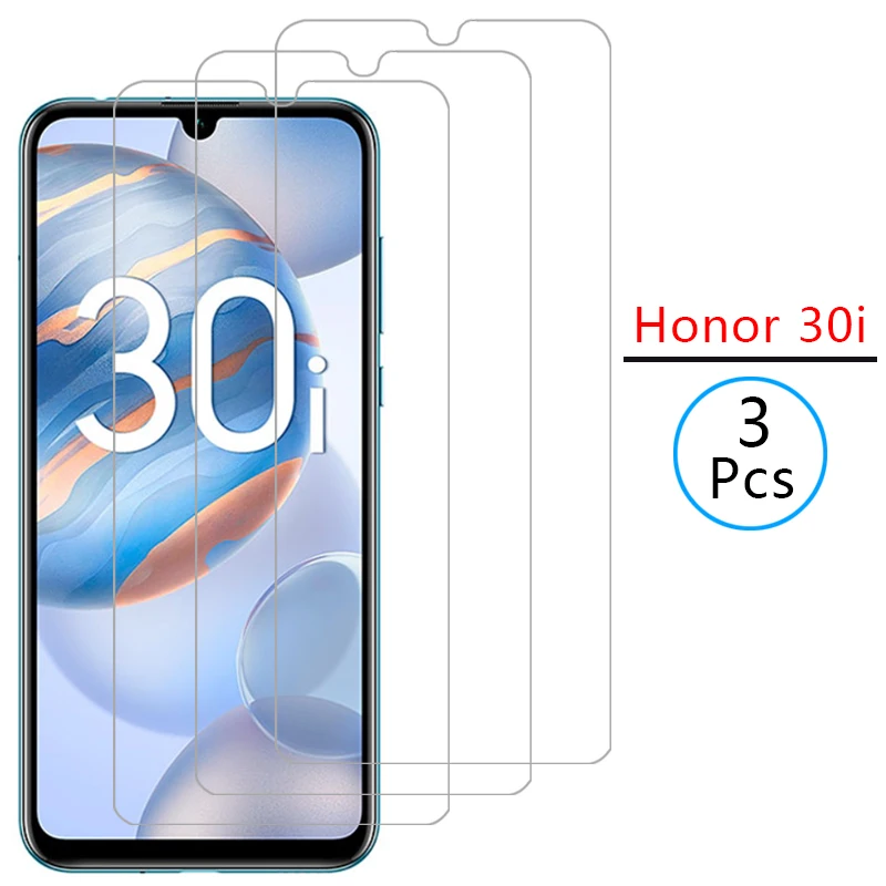 

protective glass for huawei honor 30i screen protector tempered glas on honor30i 30 i i30 film huwei hawei honer onor honr hono