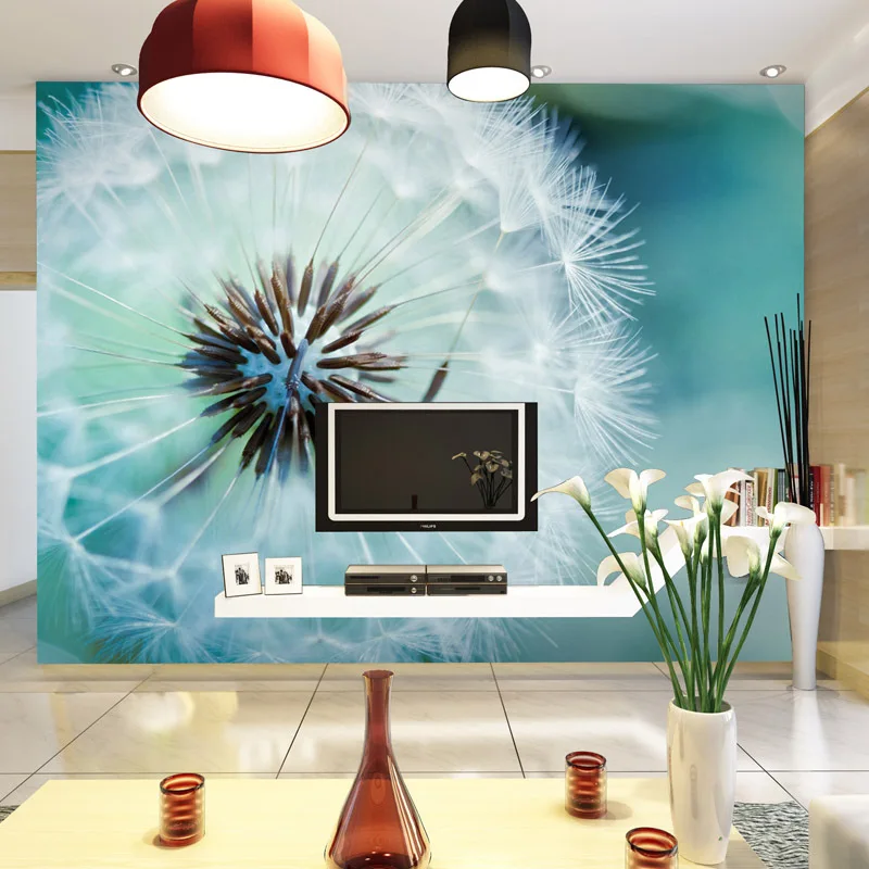 

Simple and elegant wallpaper murals TV living room sofa background restaurant kitchen Custom Size