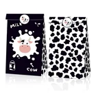 12 шт. бумажные коробки для конфет на тему фермы и коров, сувениры для будущей матери, Подарочный пакет для конфет, украшения для вечеринки в честь Дня Рождения