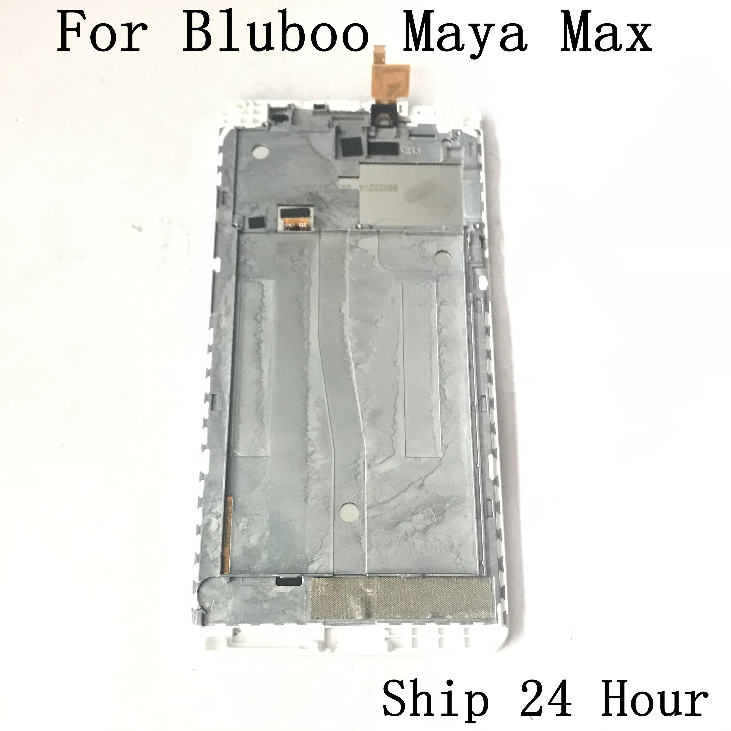 Б/у ЖК-экран+ сенсорный экран+ рамка для BLUBOO Maya Max MTK6750 Восьмиядерный 6," HD 1280x720+ номер отслеживания