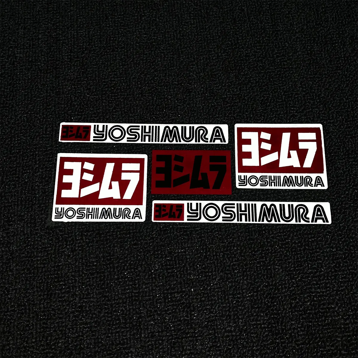 

1 Set 3M Logo Reflective Motorcycle Side Strip Bike Helmet Yoshimura Decals Stickers