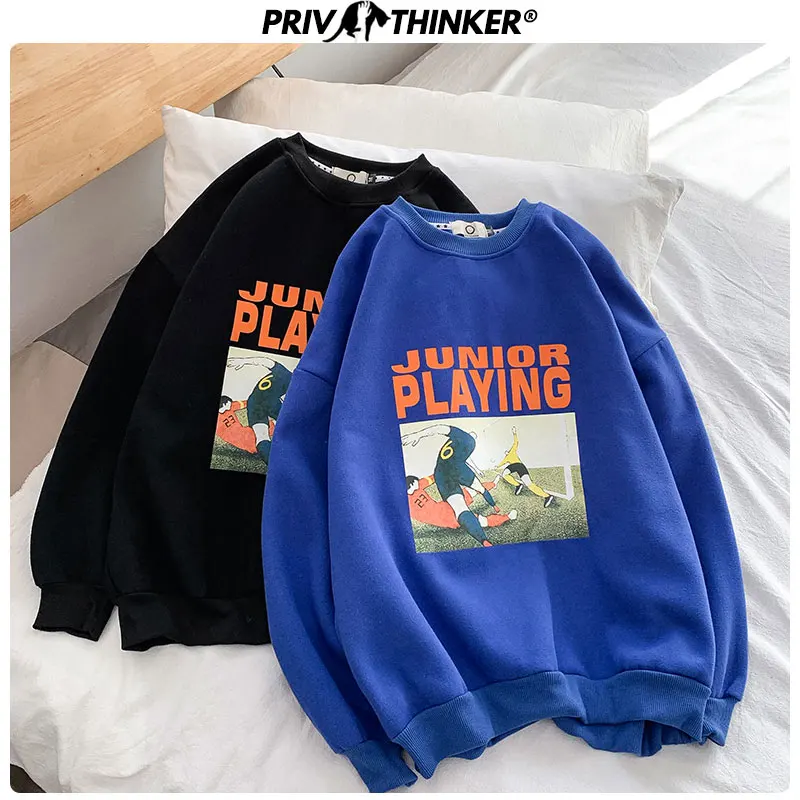 Privathinker 2020 винтажные женские толстовки с принтом в стиле хип-хоп пуловеры длинным