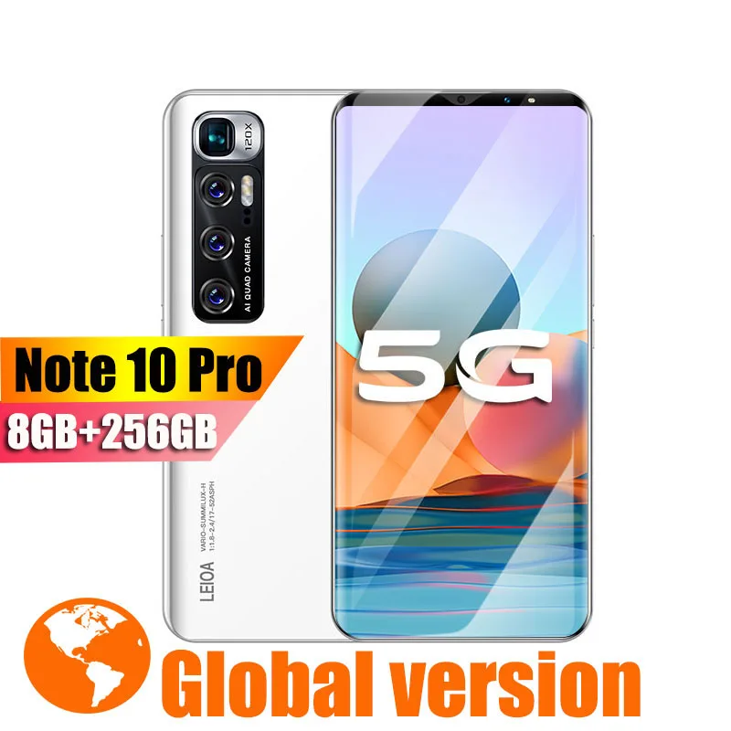Смартфон Radmi Note 10 Pro 8 + 256 ГБ 6 1 дюйма Android 6763|Смартфоны| |