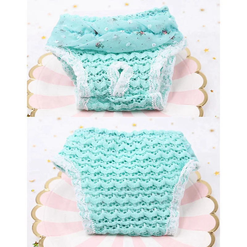 Pet Dog Physiological Sanitary Pants Washable Female Diaper Reusable Dogs Shorts | Дом и сад