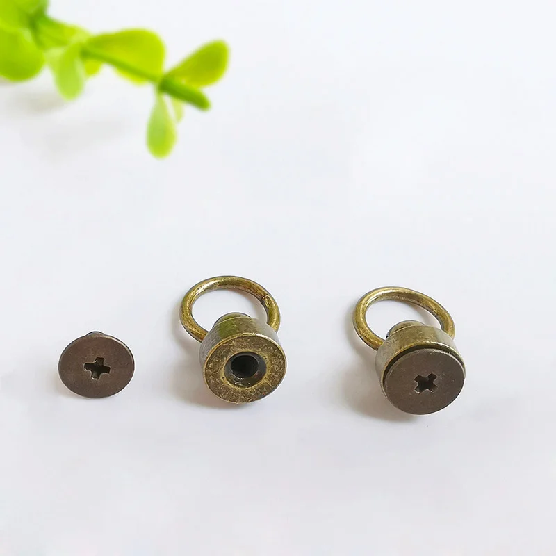 10 шт. круглые головные пятна шипы металлический шариковый столб с уплотнительным