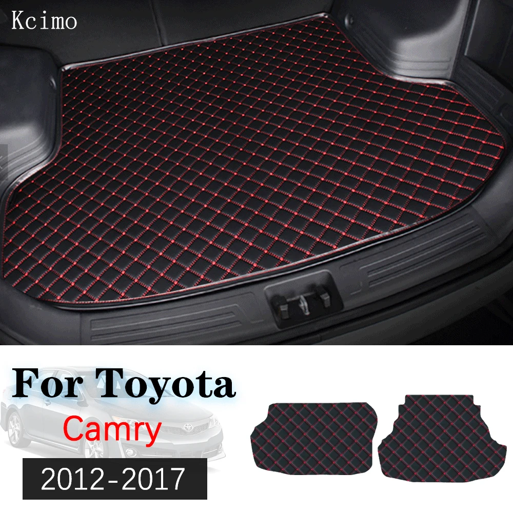 Напольный кожаный коврик для багажника напольный ковер грузового отделения Toyota