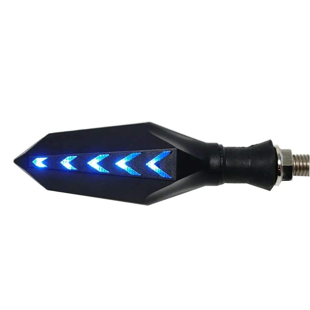 2 шт. 8 мм универсальные мотоциклетные светодиодный Поворотная сигнальная лампа