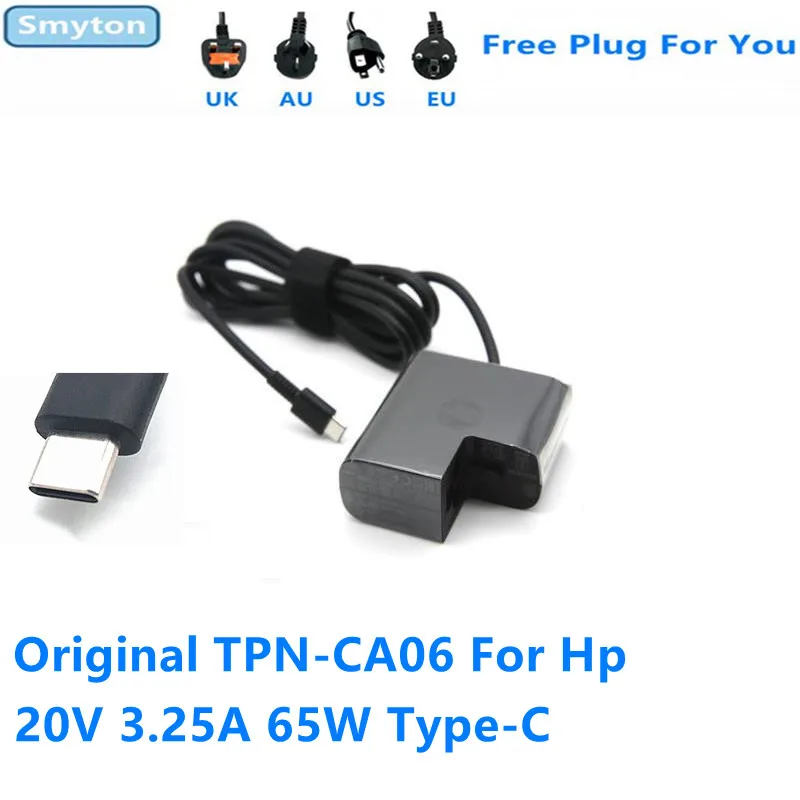 Оригинальное зарядное устройство с адаптером переменного тока 65 Вт адаптер