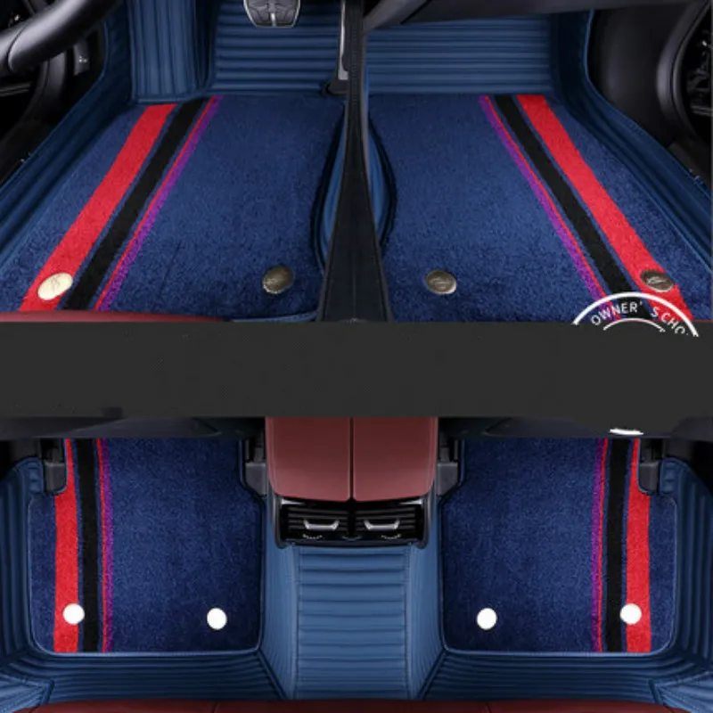 

Special Full Covered No Odor Waterproof Wire Loop Carpets Durable Car Floor Mats for Ford Focus Ecosport Escape Explorer Fiesta