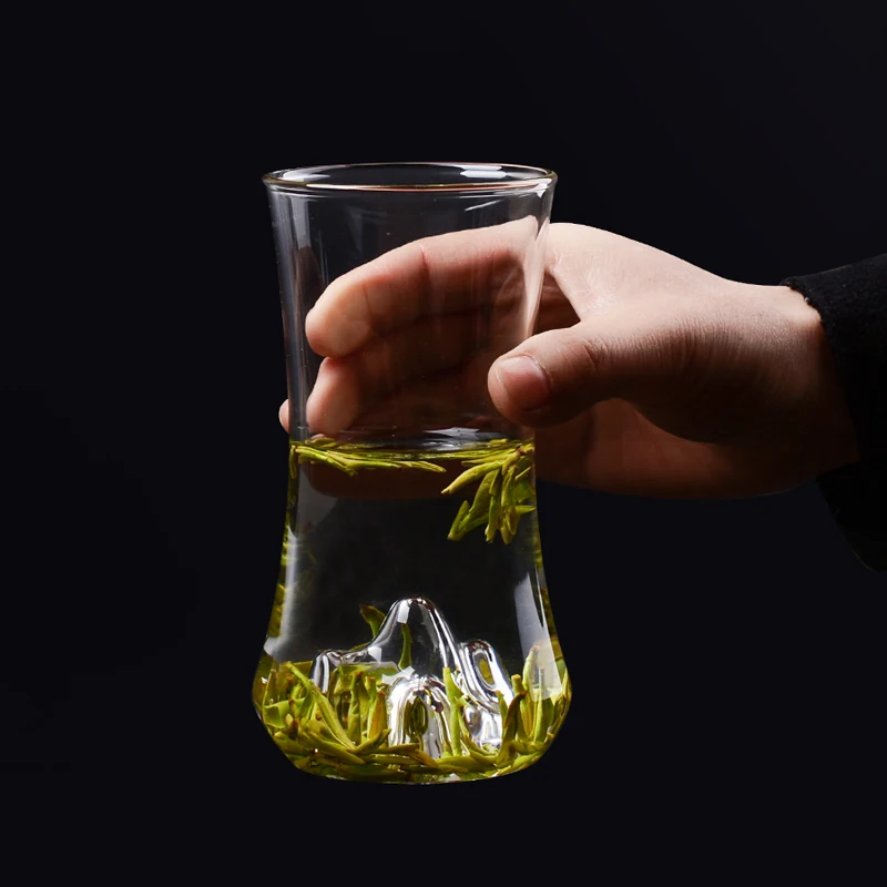 Чашка для зеленого чая специальная чашка Longjing стеклянная воды термостойкая