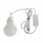 Портативная Светодиодная лампа для кемпинга, уличный походный тент с питанием от USB, подвесной аварийный фонарь, ночник, аксессуары для выживания, 5 Вт