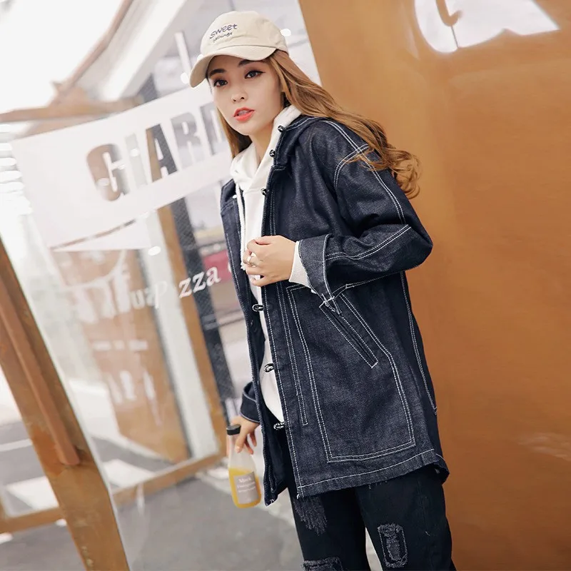 Джинсовая куртка для мужчин и женщин нейтральная тонкая модная парная с