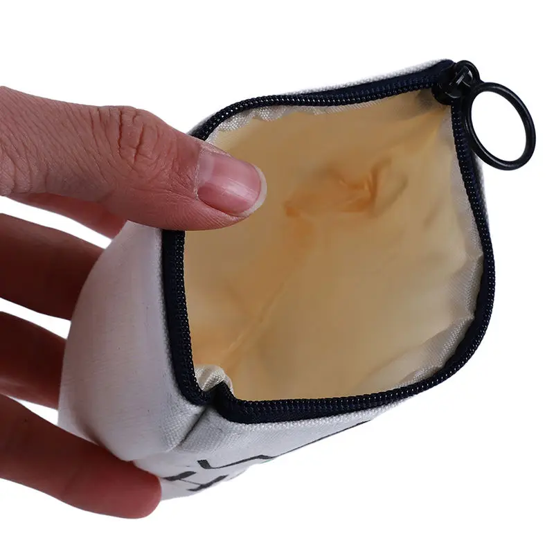 Полезный тканевый чехол для ключей женщин дамские мини-холщовые сумки денег