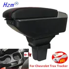 Подлокотник для Chevrolet Trax, центральный подлокотник, контейнер для хранения, подлокотник с USB-интерфейсом, аксессуары, автостайлинг, детали