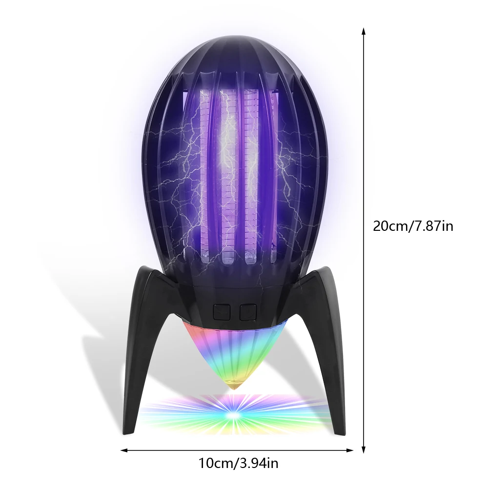 

NEW Intelligent Household Mosquito Killer Lamp Electric Shock Mosquito Swatter USB Recharg eable Bug Zapper Mosquito Trap