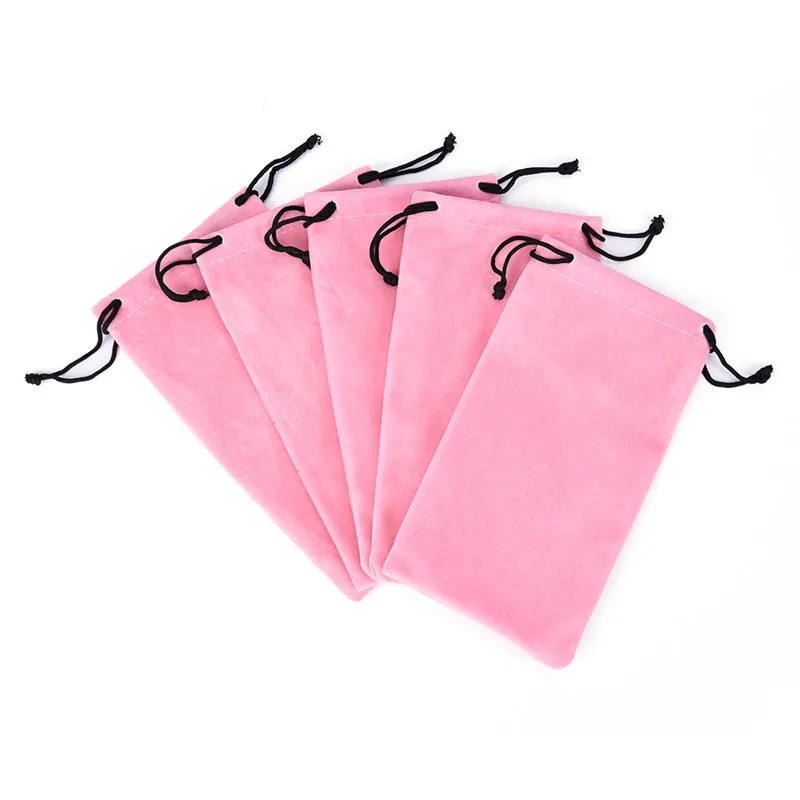 

10PCS Soft Glasses Case Storage Pouch Bag Sunglasses Eyeglasses Cloth Pouch Bag