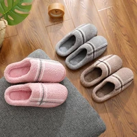 house slippers women indoor warm plush lovers home sliders shoes fuzzy furry slides chinelos indoor bedroom lovers couples shoe