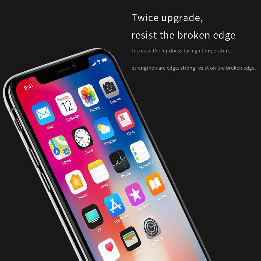 Для iPhone XS Max 11 pro max закаленное стекло Nillkin XD MAX полное покрытие экрана протектор для iPhone X XR 7 8 Plus Антибликовая пленка